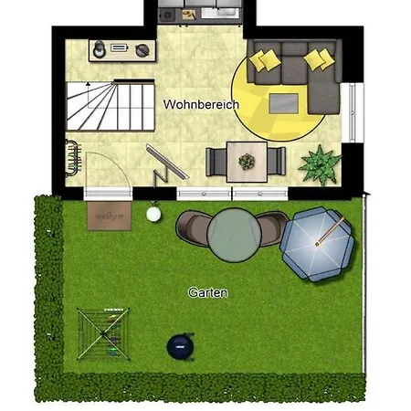 Ferienwohnung _hus An Zickenbarg_ *